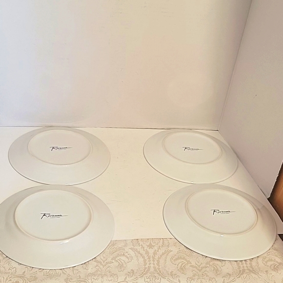 ROSANNA CHEERS DARLING BREAD OR SALAD PLATTS FRENCH WAITERS SET Of 6 5.75" - Picture 7 of 9